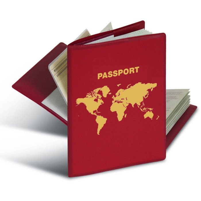 Funda protectora RFID HERMA para pasaporte