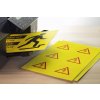Etiquetas de señalización HERMA resistentes A4 63,5x29,6 mm amarillo lámina fuertemente adhesiva mate resistente a la intemperie 675 unid.