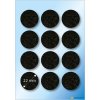 Deslizador de fieltro HERMA negro Ø 22 mm