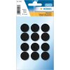 HERMA Puntos de velcro negros Ø 19 mm