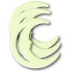 HERMA Glow Sticker Luna