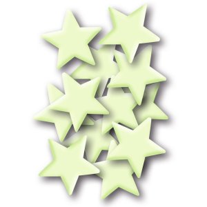 HERMA Pegatina Brillo en la Oscuridad Estrellas Mini