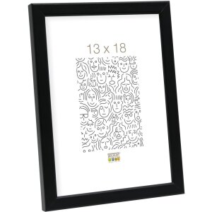 Marco de madera S41J Deknudt 10x15 cm negro