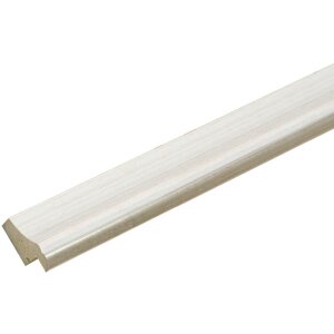 Marco de plástico S42JD 9x13 cm blanco