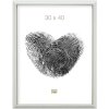 Marco de plástico S42JD 9x13 cm blanco