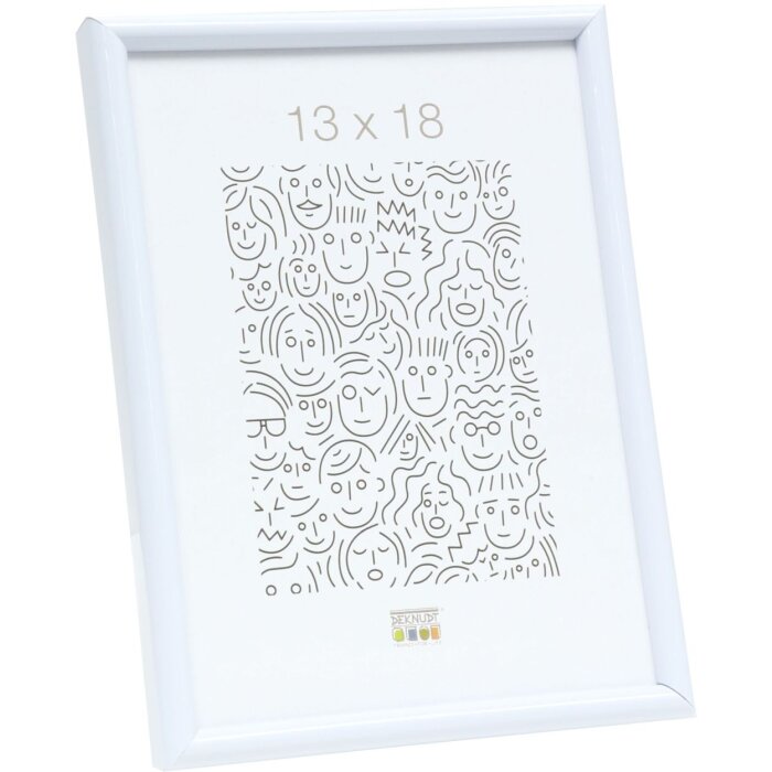 Marco de plástico S011 28x35 cm blanco