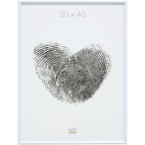 Marco de plástico S011 28x35 cm blanco