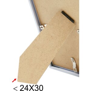 Marco de plástico S011 28x35 cm blanco