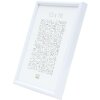 Marco de plástico S011 28x35 cm blanco