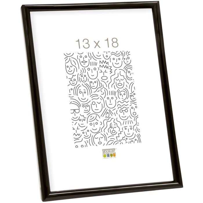 Marco de plástico S011 30x45 cm negro