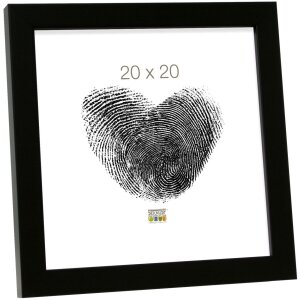 Marco de madera S40R 13x13 cm negro
