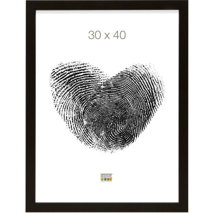 Marco de madera S40R 15x20 cm negro