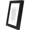 Marco de madera S40R 20x30 cm negro