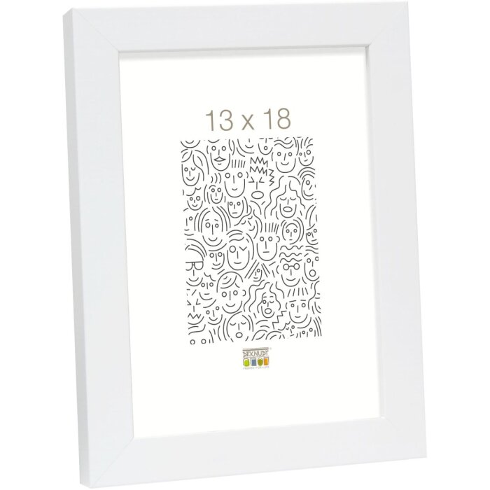 Marco de madera S40R 40x40 cm blanco