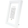 Marco de madera S40R 30x30 cm blanco