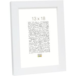Marco de madera S40R 40x50 cm blanco