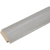 Marco de madera S49B gris-beige pintado 13x13 cm
