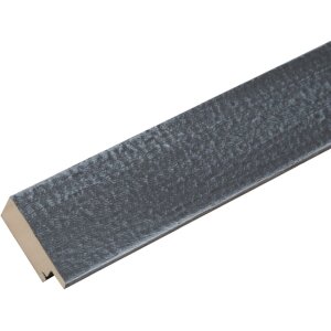Marco de madera S49B pintado gris oscuro 15x20 cm
