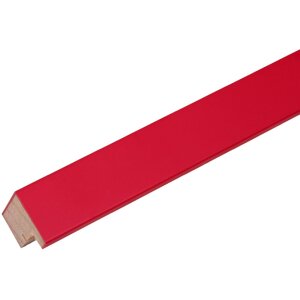 Marco de madera S40R 40x40 cm rojo