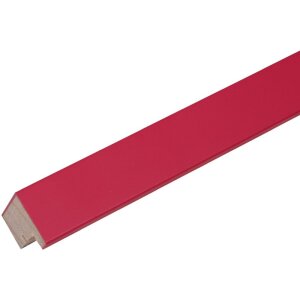 Marco de madera S40R 40x50 cm rojo