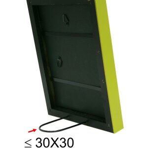 Marco de madera S40R 30x40 cm verde