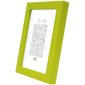 Marco de madera S40R 40x50 cm verde