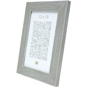 Marco de madera S49B pintado gris-beige 40x50 cm