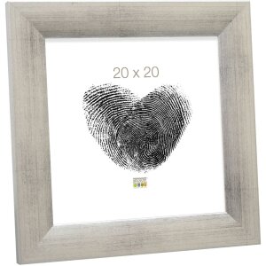 Marco de madera S53G gris-plata 13x18 cm
