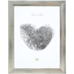 Marco de madera S53G gris-plata 13x18 cm