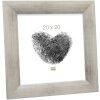Marco de madera S53G gris-plata 13x18 cm
