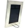 Marco de madera S53G gris-plata 13x18 cm