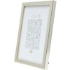 Marco de madera S41J Deknudt 20x28 cm plata