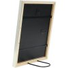 Marco de madera S41J Deknudt 20x28 cm plata