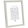 Marco de madera S41J Deknudt 30x45 cm plata