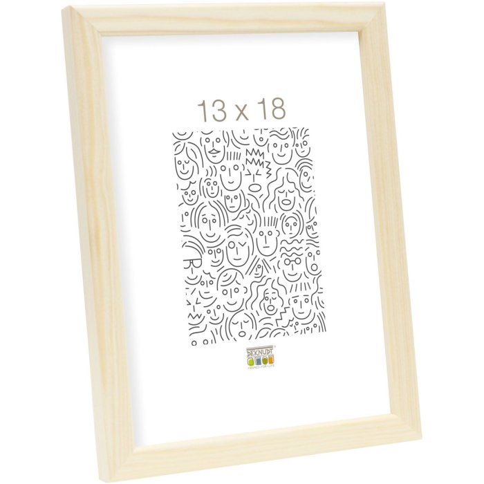 Marco de madera Deknudt S41J natural 30x45 cm