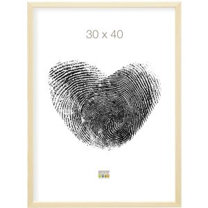 Marco de madera Deknudt S41J natural 30x45 cm