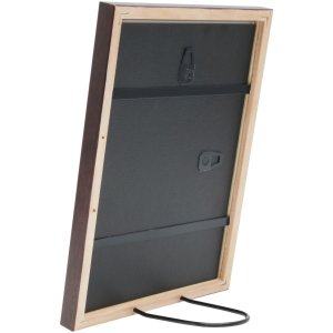 Marco de madera S41J Deknudt 30x45 cm marrón oscuro