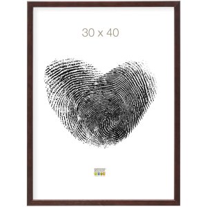 Marco de madera S41J Deknudt 30x45 cm marrón oscuro