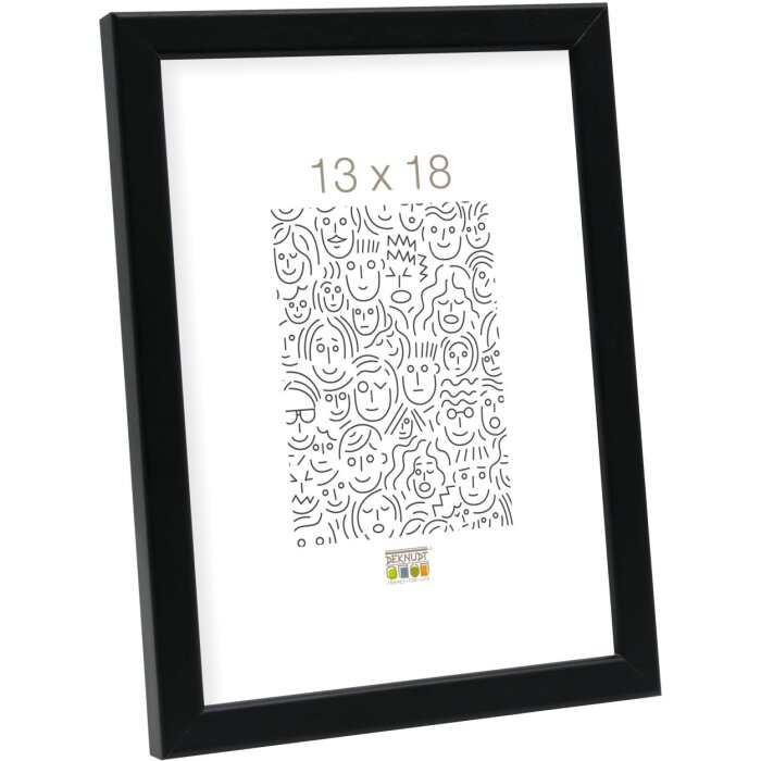 Marco de madera S41J Deknudt 30x45 cm negro