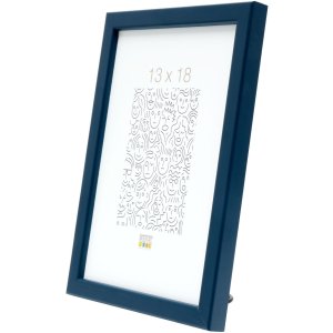 Marco de madera S41J Deknudt 20x30 cm azul