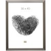 Marco de plástico Deknudt S41VD1 plata 30x30 cm