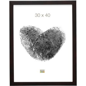 Marco de plástico S41VH4 caoba 20x20 cm