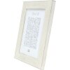 Marco de madera S49B pintado blanco 40x50 cm