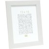 Marco de plástico S41VF1 estructura blanca 24x30 cm