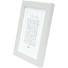 Marco de plástico S41VF1 estructura blanca 24x30 cm