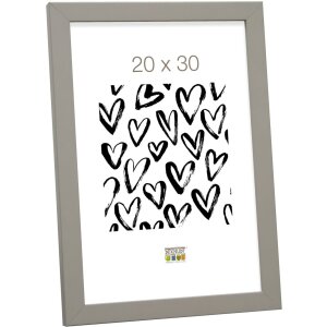 Marco de madera S40R 10x15 cm gris-beige