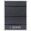 Marco de madera S40R 20x28 cm gris-beige