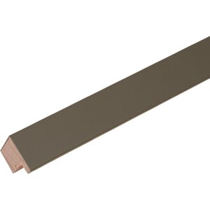 Marco de madera S40R 13x13 cm gris oscuro