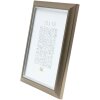 Marco de plástico S42JD 10x15 cm plata