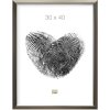 Marco de plástico S42JD 10x15 cm plata